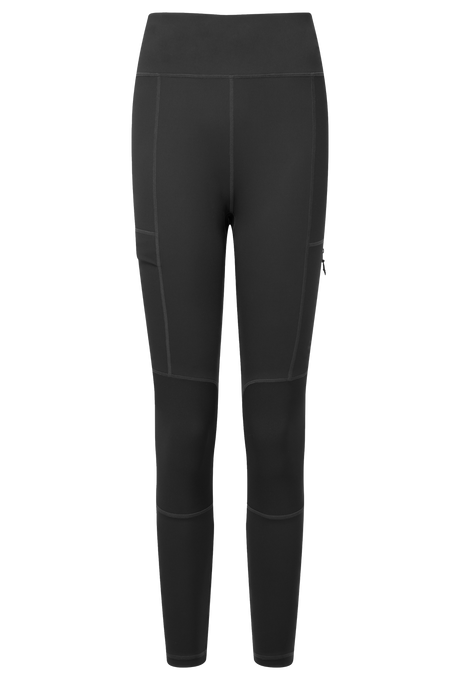 Mountain Equipment Turas Women's Legging Outdoor Action Black- Front