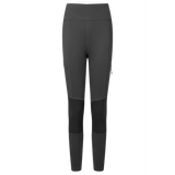Mountain Equipment Turas Women's Legging Outdoor Action Phantom/Black- Front