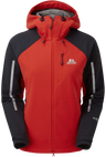Mountain Equipment Vulcan MRT Women's Jacket Outdoor Action Imperial Red/Black- Front