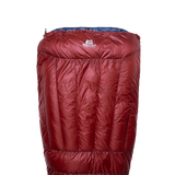 Mountain Equipment Xenith I Outdoor Action Merlot- baffle