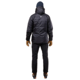 Mountain Equipment Xeros Men's Jacket Outdoor Action Obsidian - Back Fit on Model