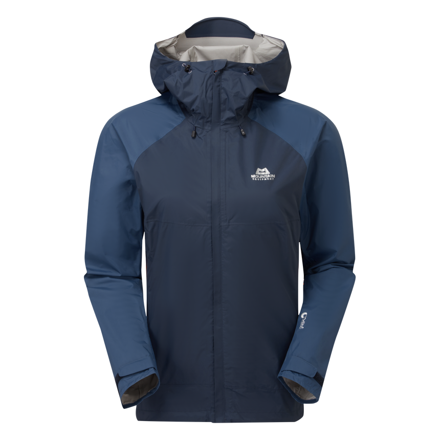 Mountain Equipment Zeno Women's Jacket Outdoor Action Cosmos/Dusk- Front