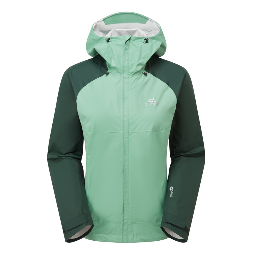 Mountain Equipment Zeno Women's Jacket Outdoor Action Lichen Green/Pine- Front