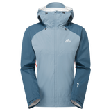 Mountain Equipment Zeno Women's Jacket Outdoor Action Stellar/Majolica- Front