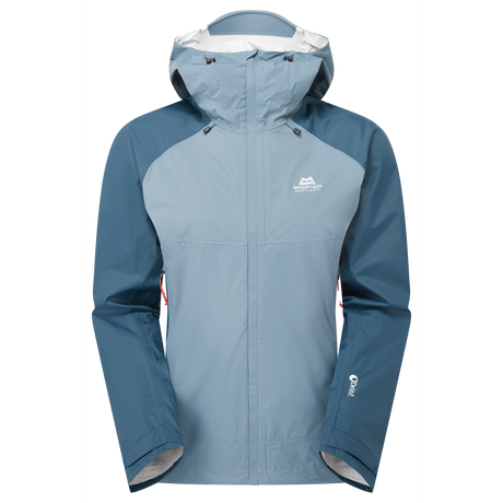 Mountain Equipment Zeno Women's Jacket Outdoor Action Stellar/Majolica- Front