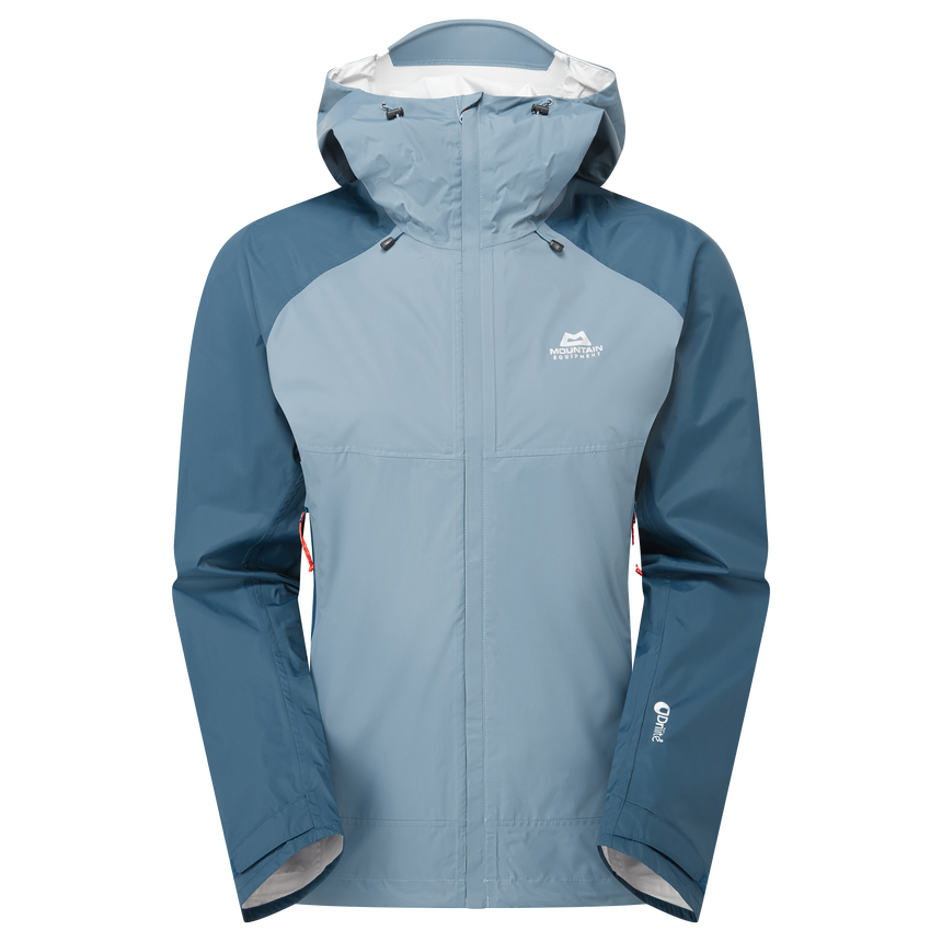 Mountain Equipment Zeno Women's Jacket Outdoor Action Stellar/Majolica- Front