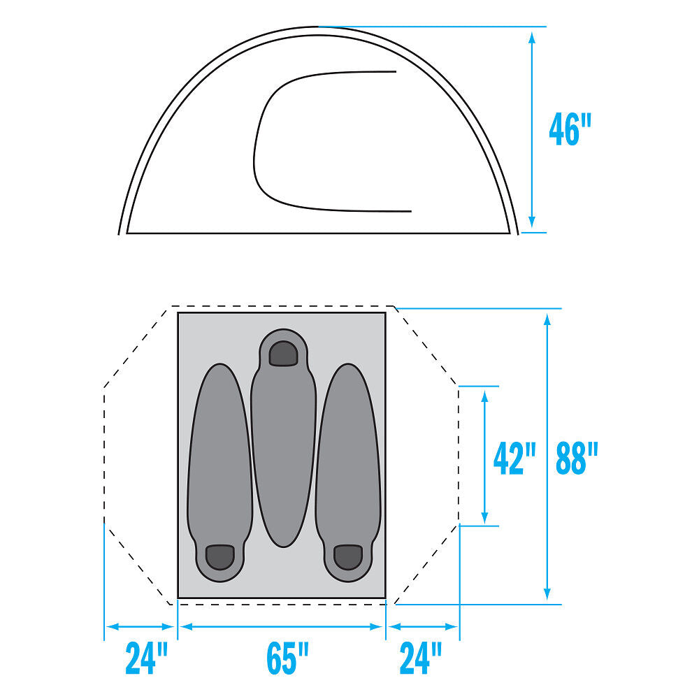 The North FaceThe North Face Stormbreak 3 TentOutdoor Action