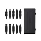Nextool AS2 Bit Kit - 10 Double-Sided S2 Steel Bits in PP Storage Case, 57g