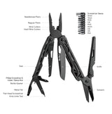 Nextool Black Knight Specifications - Complete 12-in-1 Multitool with Storage Bag and Bit Set
