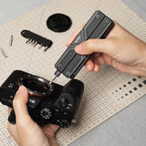 Nextool Gemini Closed Position - Compact 128.8mm Design with Electric Bit Socket