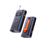Nextool Leiyin Emergency Hand Crank Radio - 6-in-1 with FM/AM, 200 Lumens Flashlight, 4500mAh Power Bank, 227g