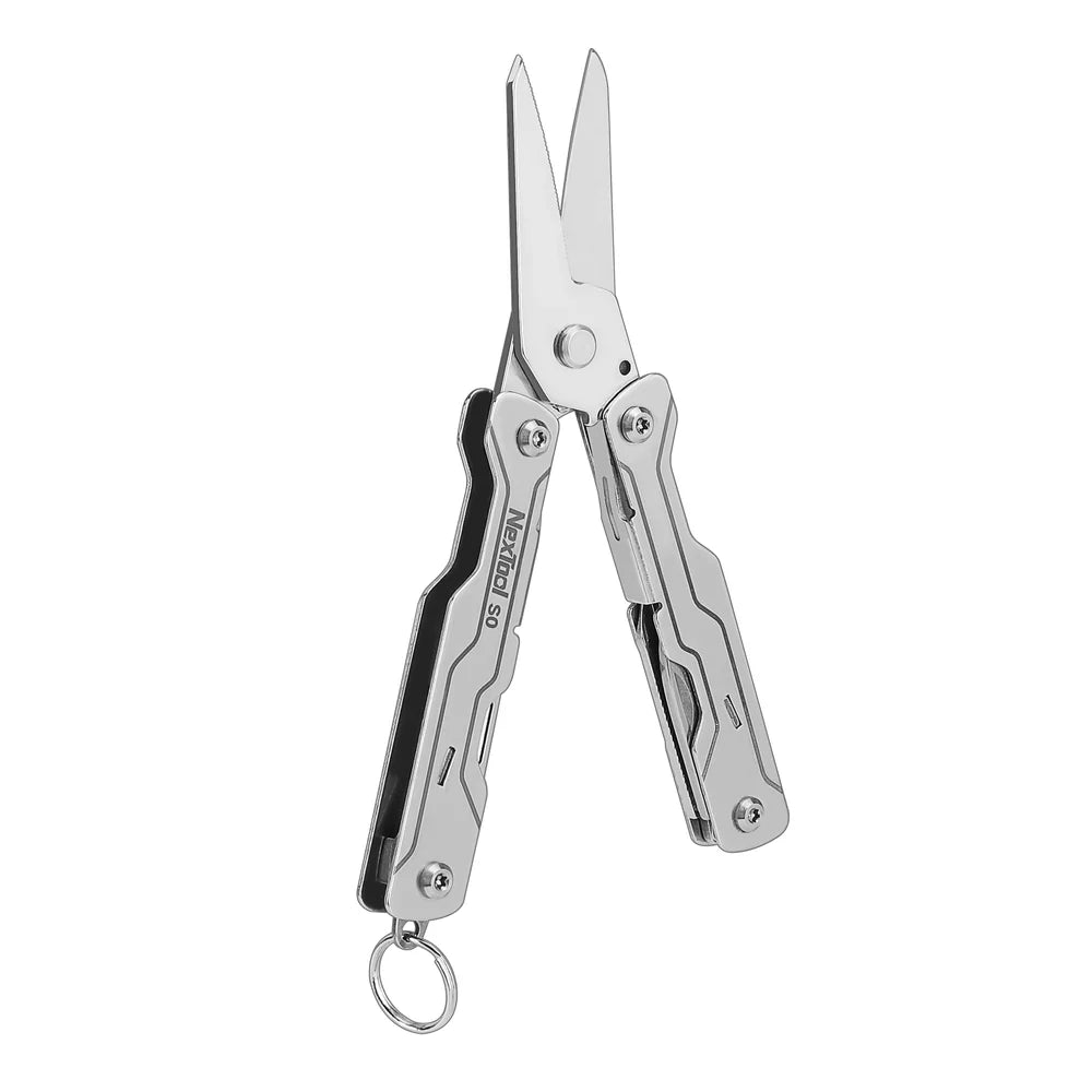 Nextool Micro Sailor Scissors S0 Card-Sized EDC Tool - Only 0.9cm Thin for Pocket or Keychain Carry