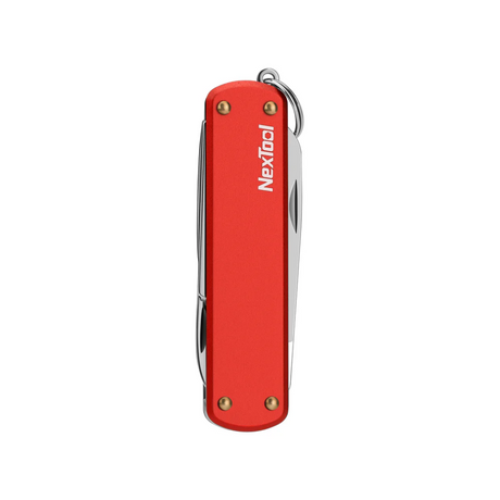 Nextool Mini Pocket Knife Red - Al-Mg Alloy Frame in Modern Red Finish, 64mm Closed