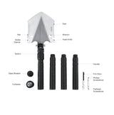 Nextool Multi Functional Shovel Large Specifications - Complete 14-in-1 Tool with U.S. Patent and All Features