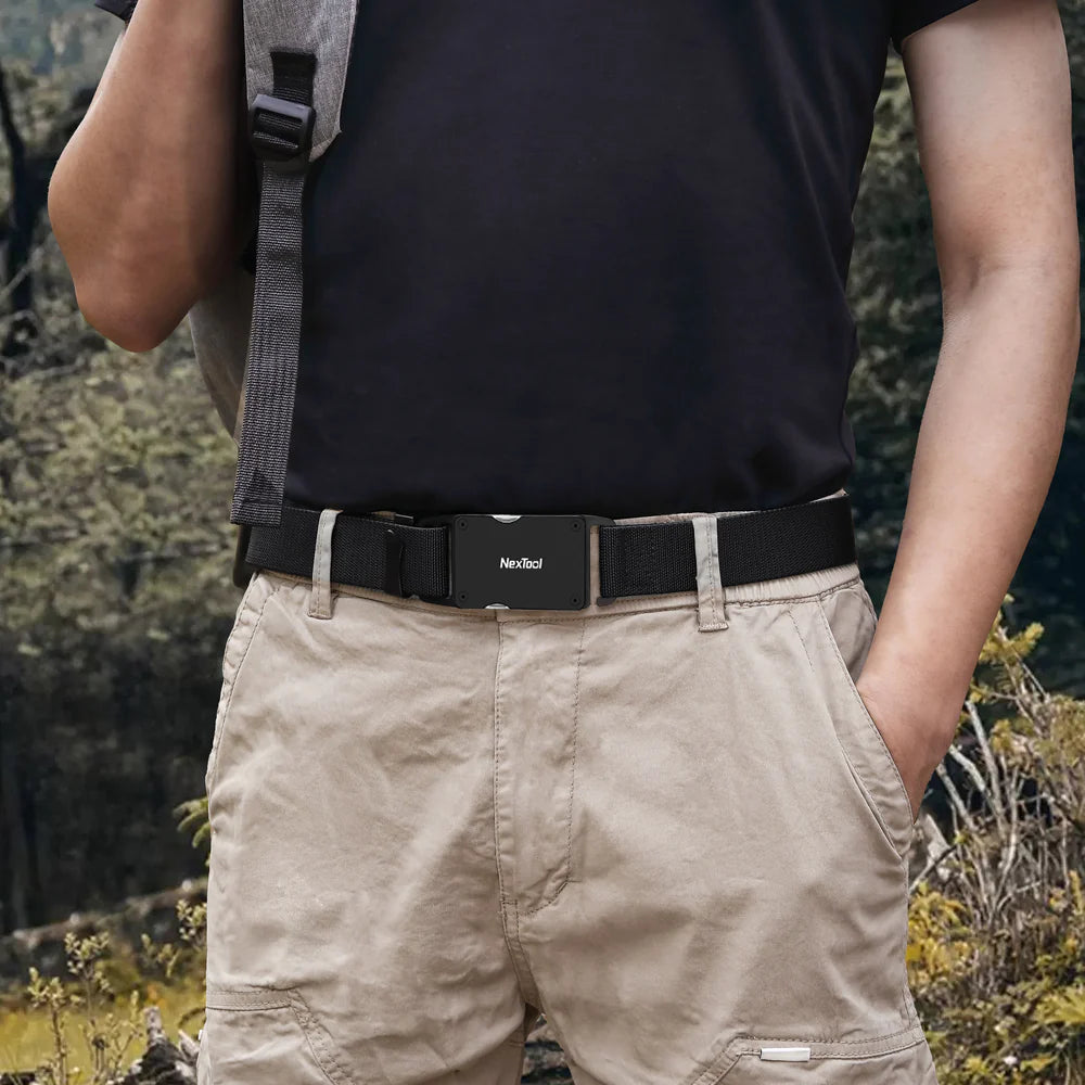 Nextool Multifunctional Belt P50 When Worn - All-Day Comfort with Breathable Polyester Strap