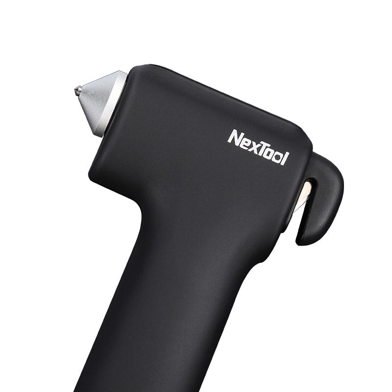 Nextool Rescue Hammer Tungsten Alloy Breaker Tip - High-Strength Glass Breaking for Vehicle Emergencies
