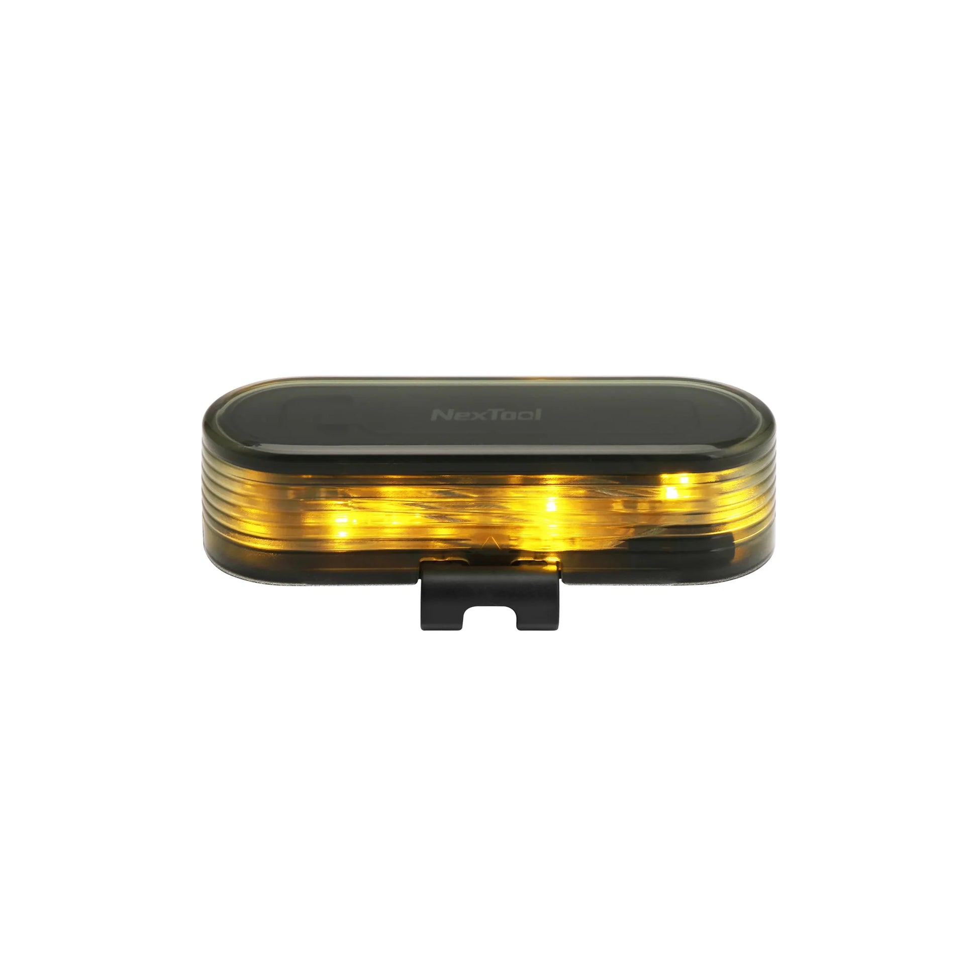 Nextool Twinkle Light Front View - IP67 Waterproof ABS Housing with Dual-Finger Quick Release