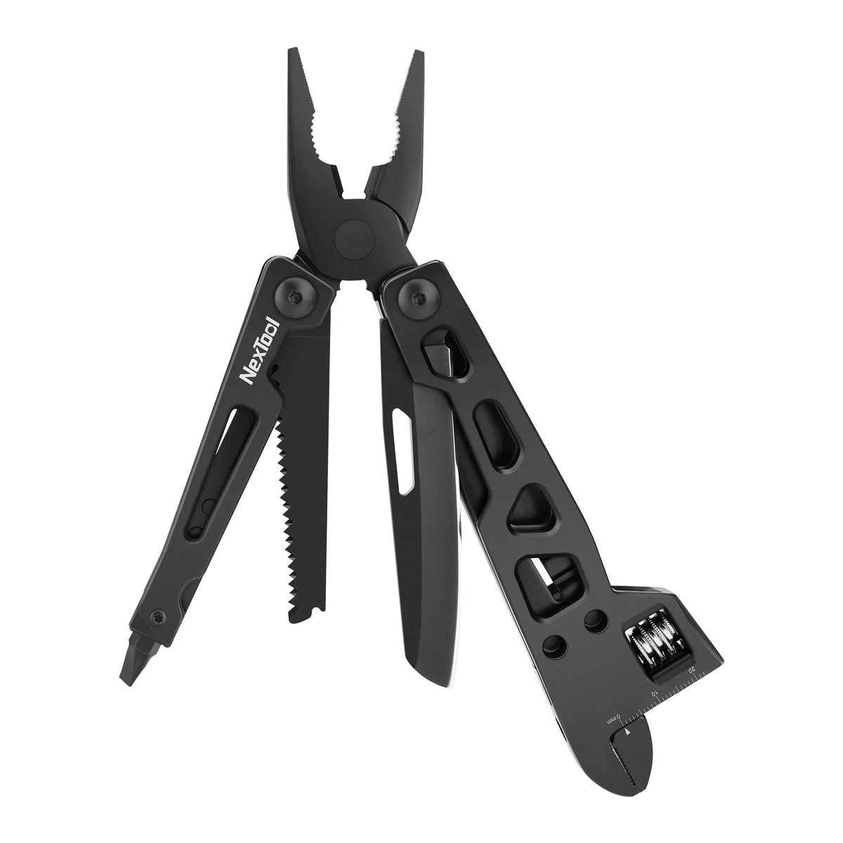 Nextool Vanguard Multifunctional Wrench - 8-in-1 with 20mm Adjustable Wrench and 40N·m Torque, 272g