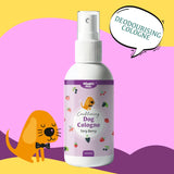 Nilaqua Pets Very Berry Dog Cologne Outdoor Action 100ml- deodorising cologne