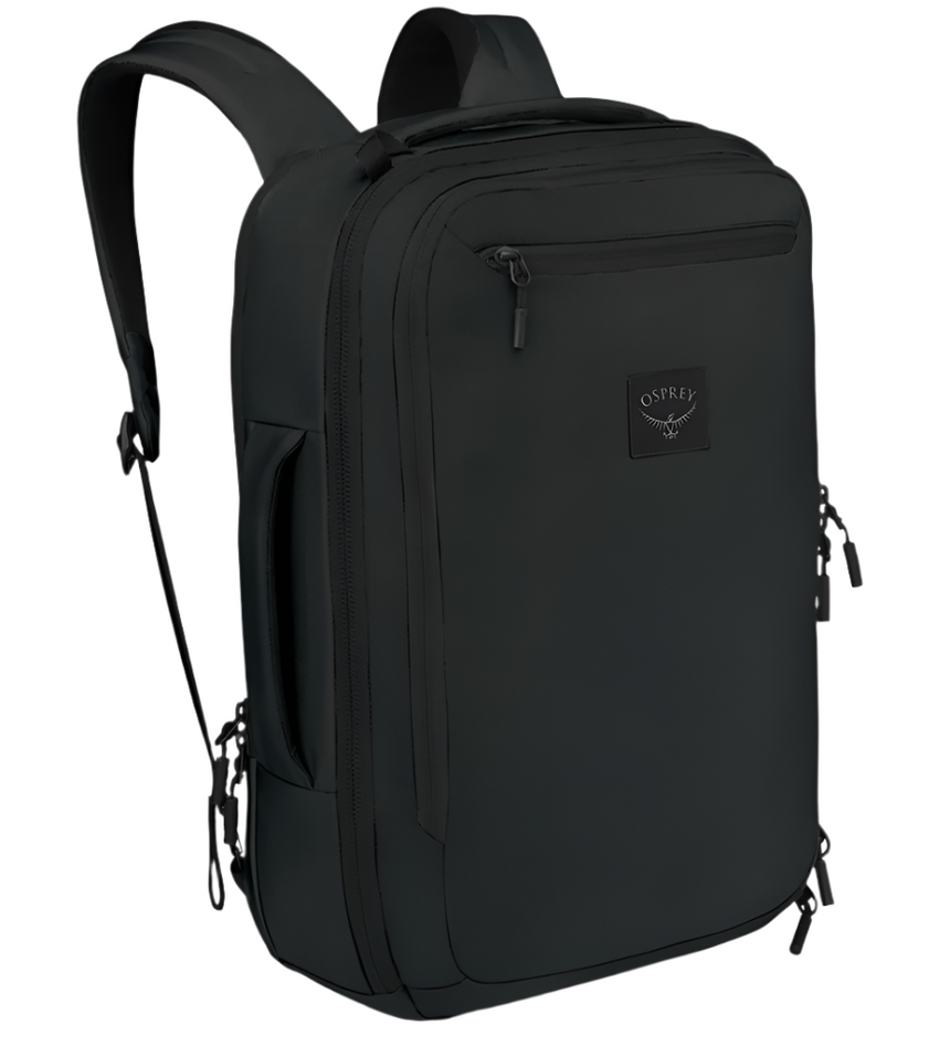 Osprey Aoede Briefpack 22 Outdoor Action Black - Front Angled