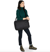 Osprey Aoede Briefpack 22 Outdoor Action Black - Worn