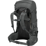Osprey Renn 65 Women's Backpack Dark Charcoal/Gray Wolf Back Angle