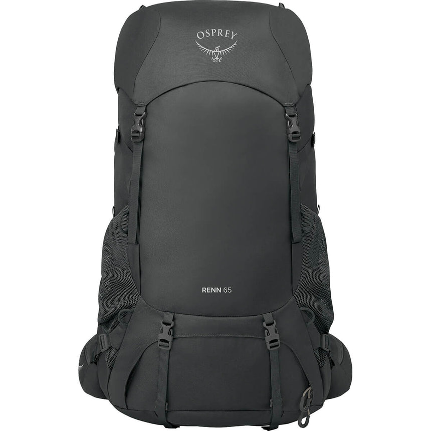Osprey Renn 65 Women's Backpack Dark Charcoal/Gray Wolf Front