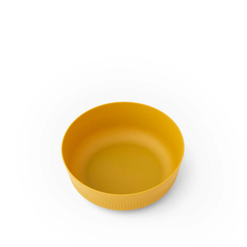 Sea to Summit Passage Bowl Outdoor Action Arrowwood Yellow- Top view