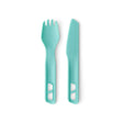 Sea to Summit Passage Cutlery Set- 2 Piece Outdoor Action Aqua Sea- Product Overview