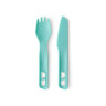 Sea to Summit Passage Cutlery Set- 2 Piece Outdoor Action Aqua Sea- Product Overview