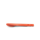 Sea to Summit Passage Cutlery Set- 2 Piece Outdoor Action Spicy Orange- side