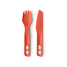 Sea to Summit Passage Cutlery Set- 2 Piece Outdoor Action Spicy Orange- Product Overview