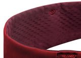 Petzl Adjama Climbing Harness Dark Red - Back Construction Close Up