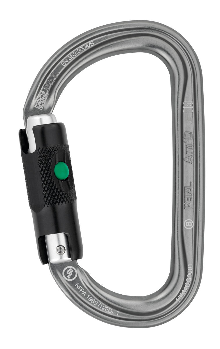 Petzl Am’D Aluminium Carabiner Ball-Lock - Product Overview