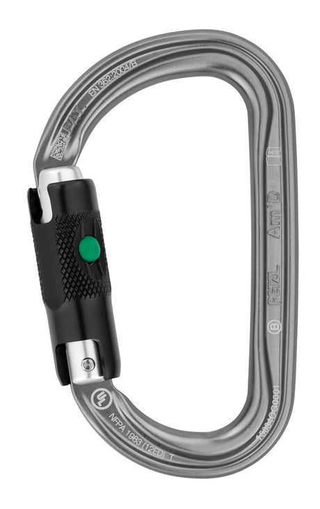 Petzl Am’D Aluminium Carabiner Ball-Lock - Product Overview