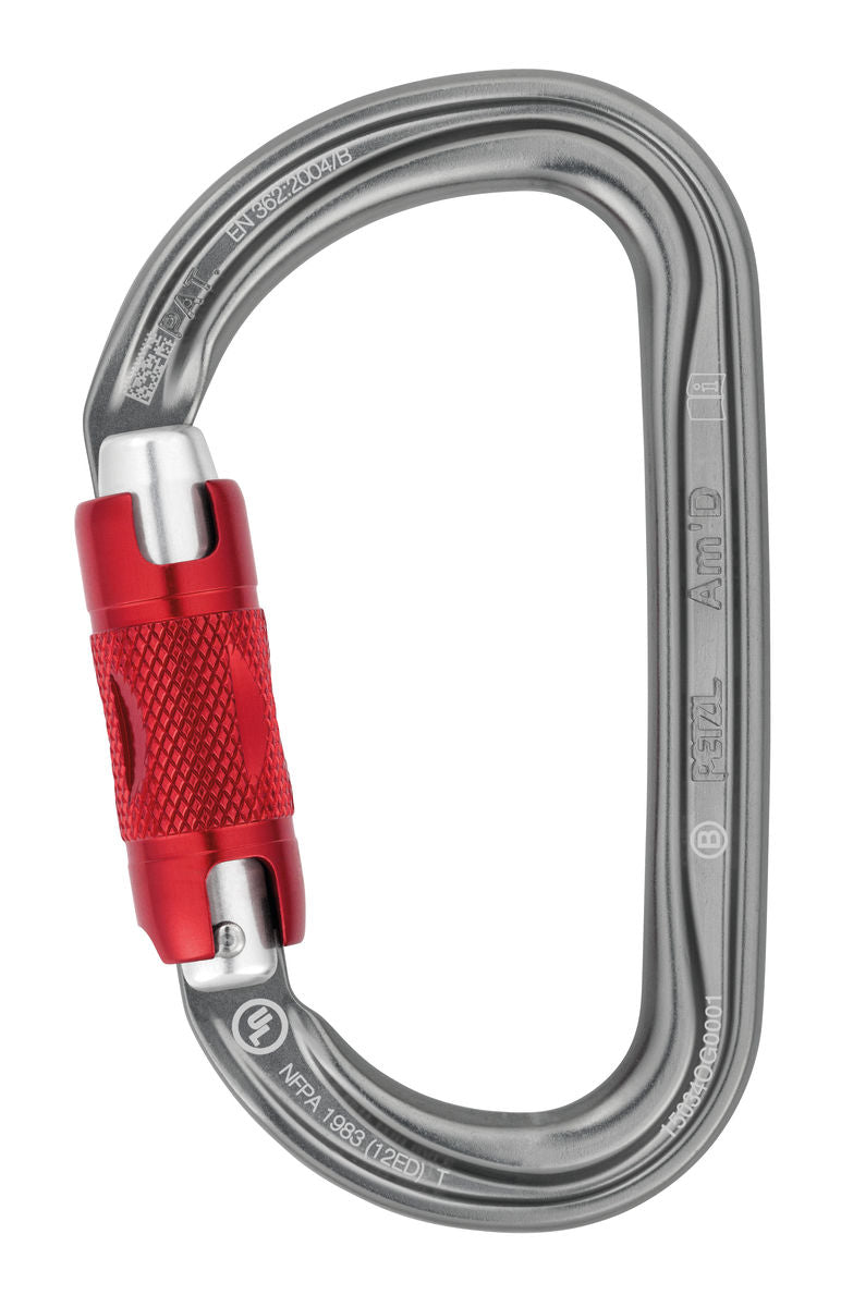 Petzl Am’D Aluminium Carabiner Twist-Lock - Product Overview