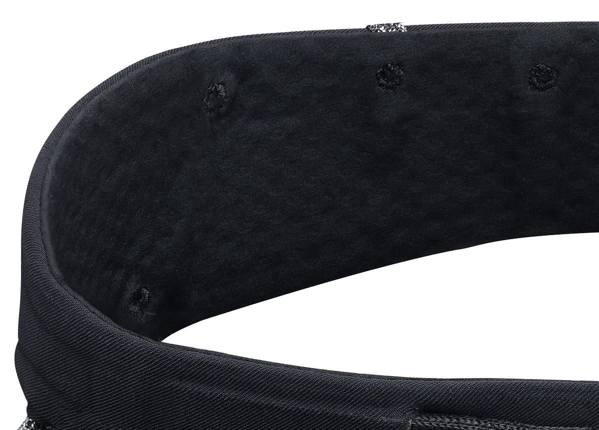 Petzl Aquila Harness Black - Back Strap Close Up