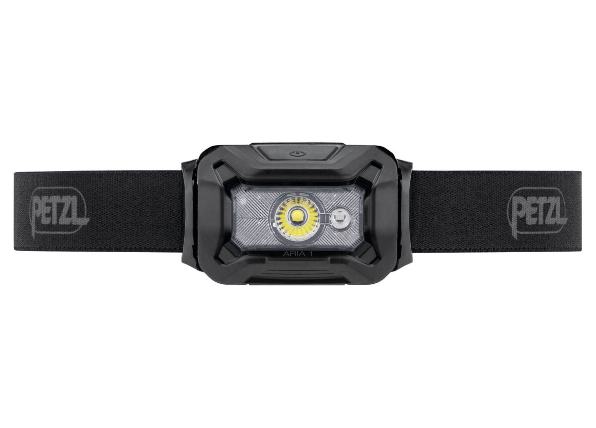 Petzl Aria 1 RGB Waterproof Headlamp Black - Front