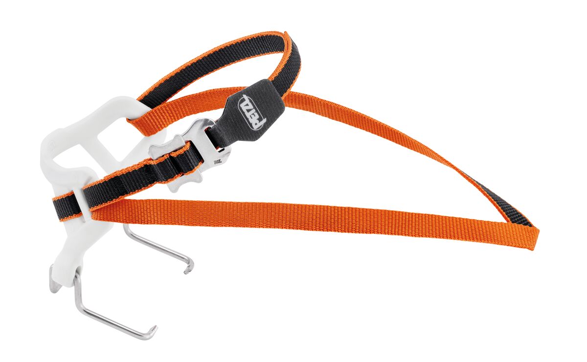 Petzl Back Flex Heel Bail System - Product Attached to Strap