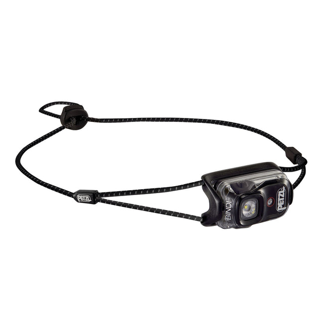 Petzl Bindi® Rechargeable Headlamp Black - Front