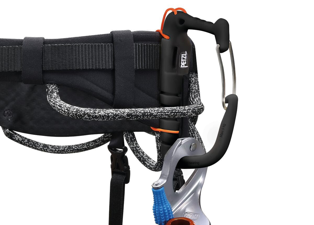Petzl Caritool Evo Ice Screw Holder - Fits all harnesses and installs easily on the waistbelt