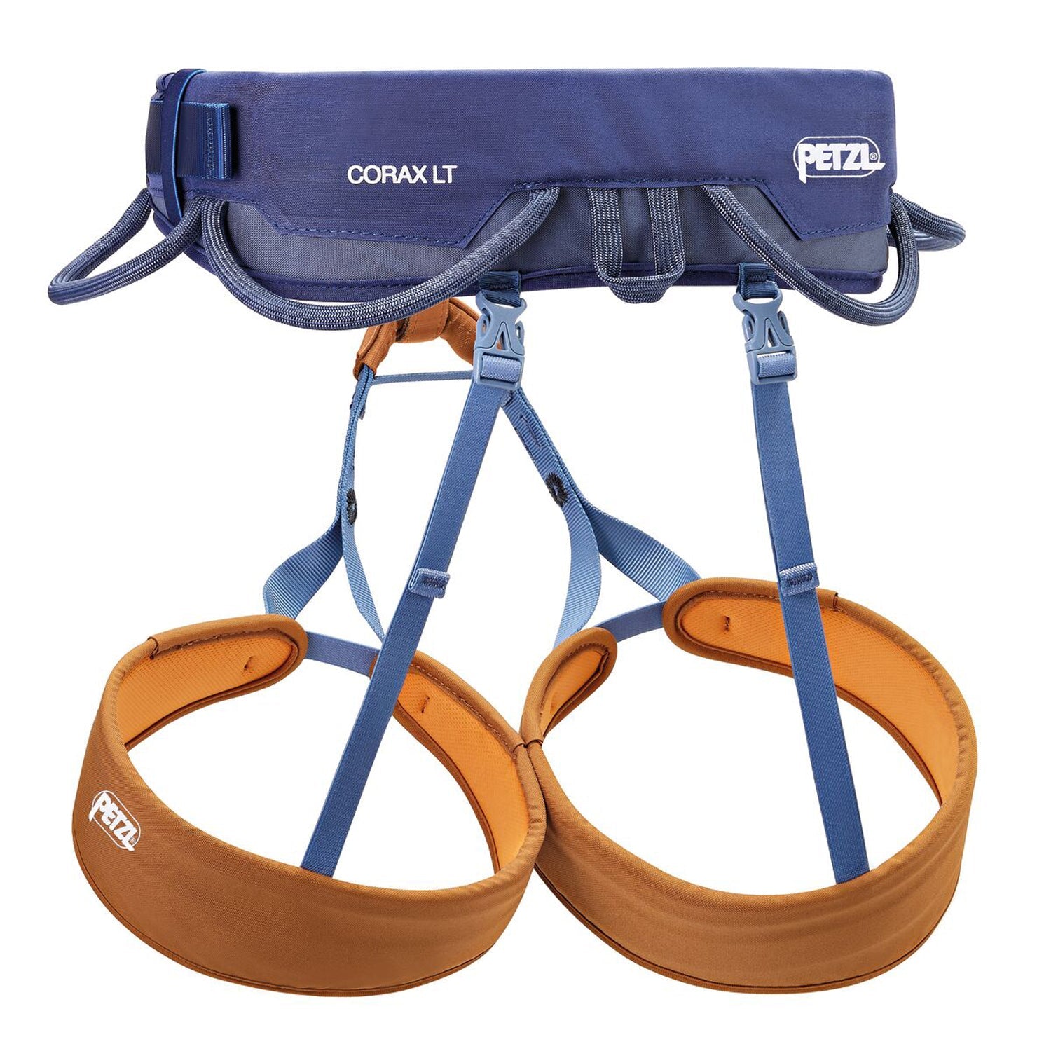 Petzl Corax LT Harness Indigo Blue - Front