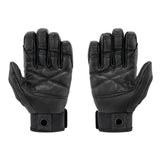 Petzl Cordex Plus Belay-Abseiling Gloves Black - Front