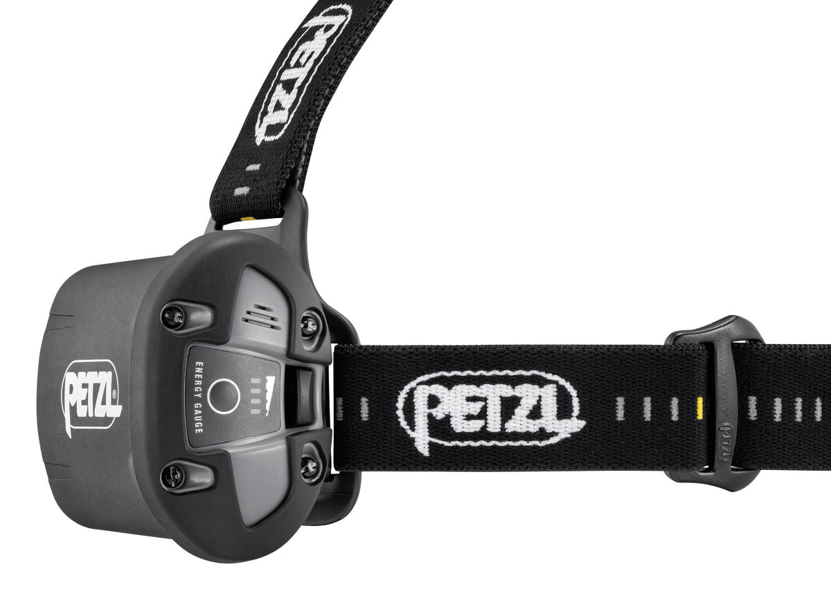 Petzl Duo RL Rechargeable Headlamp Black/Yellow - Rechargeable battery