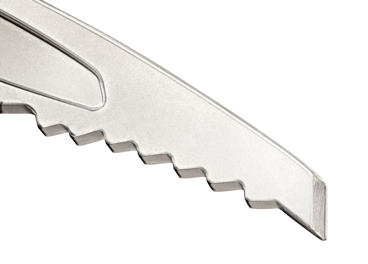 Petzl Glacier Ice Axe 75cm - Steel Pick Close Up