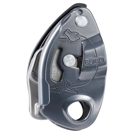 Petzl Grigri® Belay Device Grey - Front View