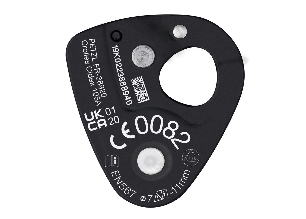 Petzl Nano Traxion Pulley Black - Back