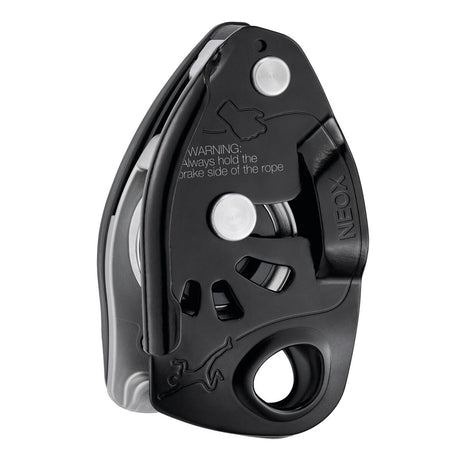 Petzl Neox Belay Device Black - Front