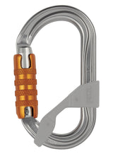 Petzl Ok Carabiner Triact-Lock Grey - H-Cross Section