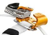 Petzl Pantin Rope Clamp - Self-cleaning toothed cam optimises performance in all conditions